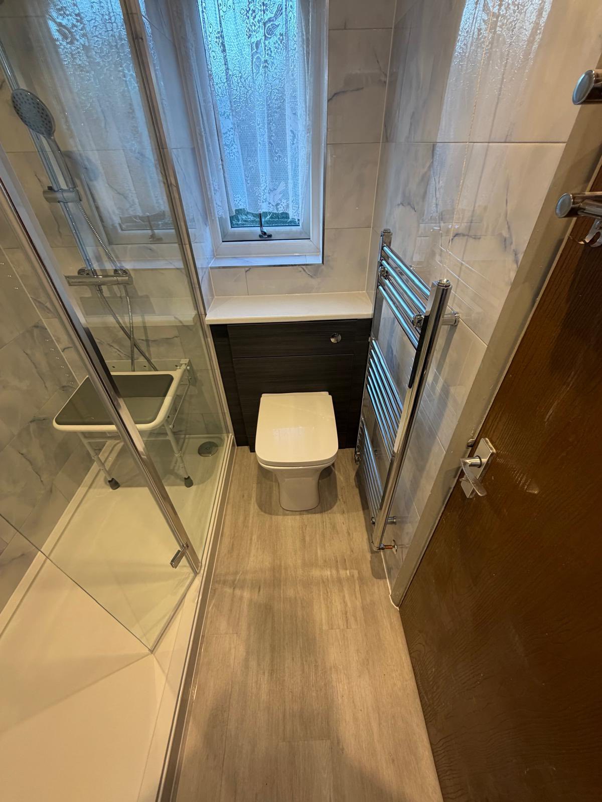 Marble Walk-In Shower Room
